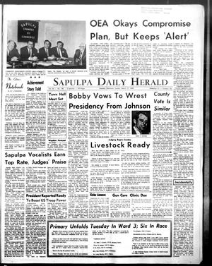 Sapulpa Daily Herald (Sapulpa, Okla.), Vol. 53, No. 158, Ed. 1 Sunday, March 17, 1968
