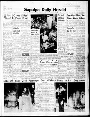Sapulpa Daily Herald (Sapulpa, Okla.), Vol. 45, No. 117, Ed. 1 Tuesday, January 19, 1960