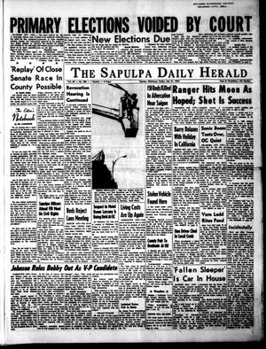 The Sapulpa Daily Herald (Sapulpa, Okla.), Vol. 49, No. 286, Ed. 1 Friday, July 31, 1964