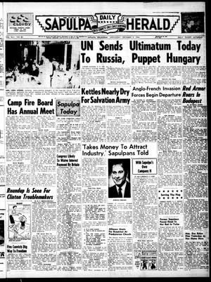 Sapulpa Daily Herald (Sapulpa, Okla.), Vol. 42, No. 80, Ed. 1 Wednesday, December 5, 1956