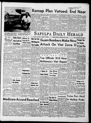 The Sapulpa Daily Herald (Sapulpa, Okla.), Vol. 50, No. 276, Ed. 1 Wednesday, July 21, 1965