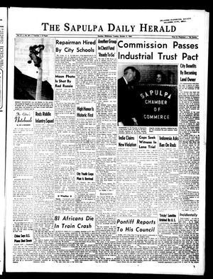 The Sapulpa Daily Herald (Sapulpa, Okla.), Vol. 51, No. 30, Ed. 1 Tuesday, October 5, 1965