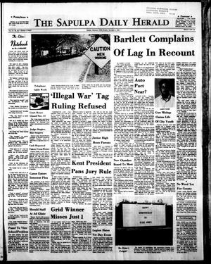 The Sapulpa Daily Herald (Sapulpa, Okla.), Vol. 57, No. 58, Ed. 1 Monday, November 9, 1970