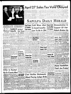 The Sapulpa Daily Herald (Sapulpa, Okla.), Vol. 50, No. 169, Ed. 1 Wednesday, March 17, 1965