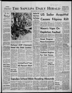 The Sapulpa Daily Herald (Sapulpa, Okla.), Vol. 56, No. 35, Ed. 1 Friday, October 10, 1969
