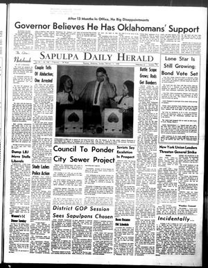 Primary view of Sapulpa Daily Herald (Sapulpa, Okla.), Vol. 53, No. 128, Ed. 1 Sunday, February 11, 1968