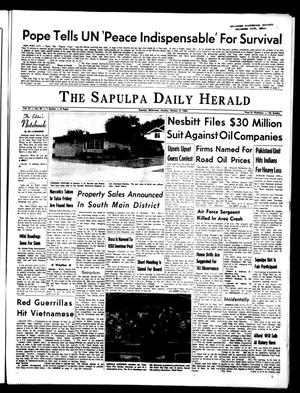 The Sapulpa Daily Herald (Sapulpa, Okla.), Vol. 51, No. 29, Ed. 1 Monday, October 4, 1965