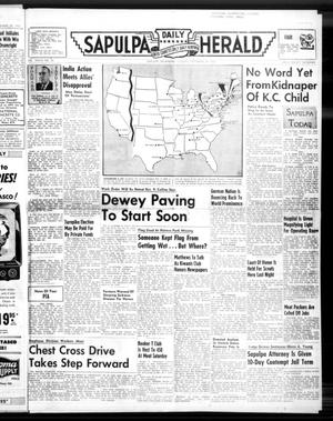 Sapulpa Daily Herald (Sapulpa, Okla.), Vol. 39, No. 24, Ed. 1 Tuesday, September 29, 1953