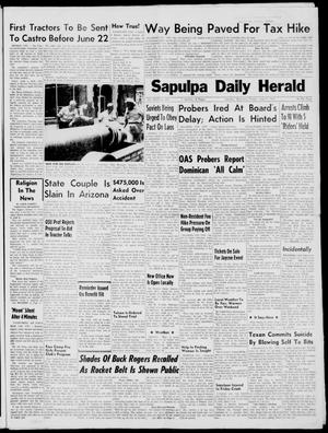 Sapulpa Daily Herald (Sapulpa, Okla.), Vol. 46, No. 230, Ed. 1 Friday, June 9, 1961