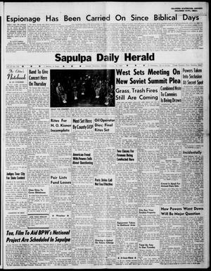 Sapulpa Daily Herald (Sapulpa, Okla.), Vol. 47, No. 130, Ed. 1 Monday, February 12, 1962
