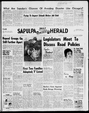 Sapulpa Daily Herald (Sapulpa, Okla.), Vol. 44, No. 83, Ed. 1 Monday, December 8, 1958