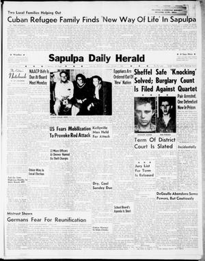Sapulpa Daily Herald (Sapulpa, Okla.), Vol. 47, No. 17, Ed. 1 Sunday, October 1, 1961