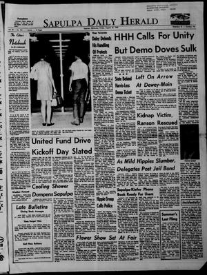 Sapulpa Daily Herald (Sapulpa, Okla.), Vol. 53, No. 301, Ed. 1 Friday, August 30, 1968