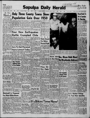 Sapulpa Daily Herald (Sapulpa, Okla.), Vol. 45, No. 226, Ed. 1 Wednesday, May 25, 1960