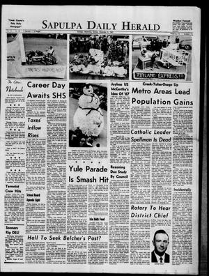 Sapulpa Daily Herald (Sapulpa, Okla.), Vol. 53, No. 68, Ed. 1 Sunday, December 3, 1967