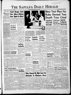 The Sapulpa Daily Herald (Sapulpa, Okla.), Vol. 49, No. 204, Ed. 1 Monday, April 27, 1964