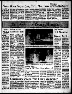 The Sapulpa Daily Herald (Sapulpa, Okla.), Vol. 58, No. 106, Ed. 1 Sunday, January 2, 1972