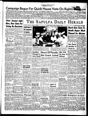 The Sapulpa Daily Herald (Sapulpa, Okla.), Vol. 49, No. 79, Ed. 1 Tuesday, December 3, 1963