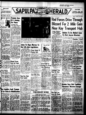 Sapulpa Sunday Herald (Sapulpa, Okla.), Vol. 37, No. 142, Ed. 1 Sunday, February 18, 1951