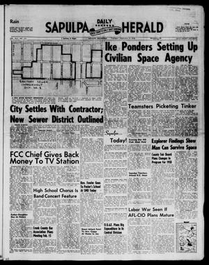 Sapulpa Daily Herald (Sapulpa, Okla.), Vol. 43, No. 131, Ed. 1 Tuesday, February 4, 1958