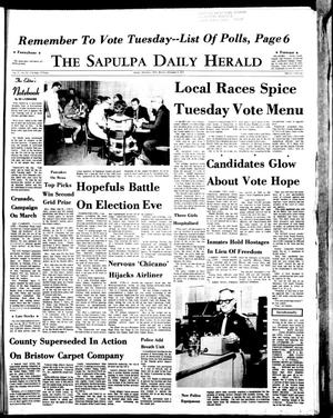 The Sapulpa Daily Herald (Sapulpa, Okla.), Vol. 57, No. 52, Ed. 1 Monday, November 2, 1970