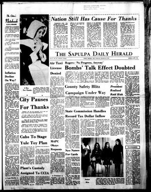 The Sapulpa Daily Herald (Sapulpa, Okla.), Vol. 57, No. 72, Ed. 1 Wednesday, November 25, 1970