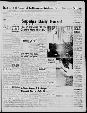 Sapulpa Daily Herald (Sapulpa, Okla.), Vol. 45, No. 13, Ed. 1 Wednesday, September 16, 1959