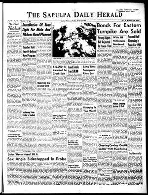 The Sapulpa Daily Herald (Sapulpa, Okla.), Vol. 49, No. 49, Ed. 1 Tuesday, October 29, 1963