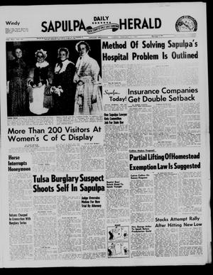 Sapulpa Daily Herald (Sapulpa, Okla.), Vol. 42, No. 137, Ed. 1 Tuesday, February 12, 1957