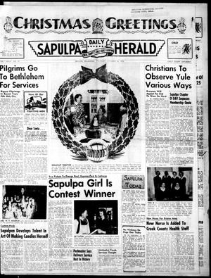 Sapulpa Daily Herald (Sapulpa, Okla.), Vol. 39, No. 97, Ed. 1 Thursday, December 24, 1953