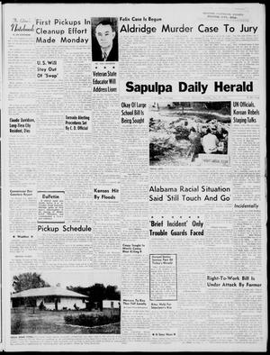 Sapulpa Daily Herald (Sapulpa, Okla.), Vol. 46, No. 215, Ed. 1 Tuesday, May 23, 1961