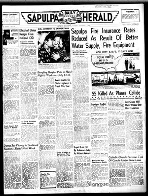 Sapulpa Daily Herald (Sapulpa, Okla.), Vol. 36, No. 52, Ed. 1 Tuesday, November 1, 1949