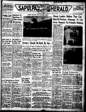 Sapulpa Daily Herald (Sapulpa, Okla.), Vol. 35, No. 297, Ed. 1 Wednesday, August 17, 1949