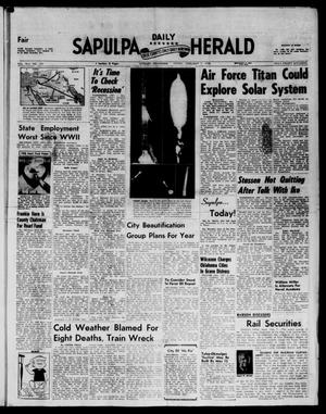 Sapulpa Daily Herald (Sapulpa, Okla.), Vol. 43, No. 134, Ed. 1 Friday, February 7, 1958