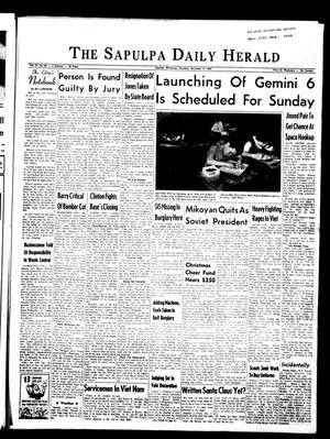 The Sapulpa Daily Herald (Sapulpa, Okla.), Vol. 51, No. 86, Ed. 1 Thursday, December 9, 1965