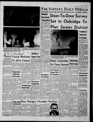 The Sapulpa Daily Herald (Sapulpa, Okla.), Vol. 51, No. 141, Ed. 1 Friday, February 11, 1966