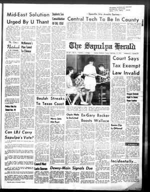 The Sapulpa Herald (Sapulpa, Okla.), Vol. 53, No. 5, Ed. 1 Tuesday, September 19, 1967