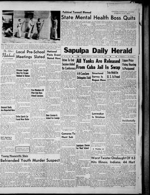 Sapulpa Daily Herald (Sapulpa, Okla.), Vol. 48, No. 189, Ed. 1 Tuesday, April 23, 1963