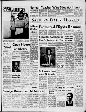 Sapulpa Daily Herald (Sapulpa, Okla.), Vol. 54, No. 198, Ed. 1 Sunday, April 20, 1969