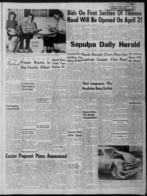 Sapulpa Daily Herald (Sapulpa, Okla.), Vol. 46, No. 169, Ed. 1 Thursday, March 30, 1961