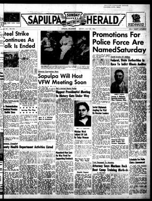 Sapulpa Sunday Herald (Sapulpa, Okla.), Vol. 41, No. 273, Ed. 1 Sunday, July 22, 1956