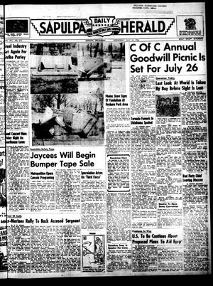 Sapulpa Daily Herald (Sapulpa, Okla.), Vol. 41, No. 270, Ed. 1 Wednesday, July 18, 1956