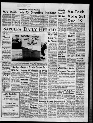 Sapulpa Daily Herald (Sapulpa, Okla.), Vol. 53, No. 72, Ed. 1 Thursday, December 7, 1967