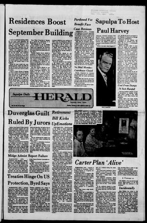 Sapulpa Daily Herald (Sapulpa, Okla.), Vol. 64, No. 22, Ed. 1 Sunday, October 9, 1977