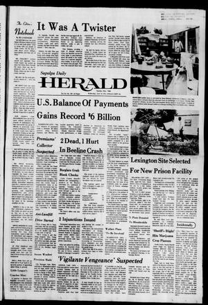 Sapulpa Daily Herald (Sapulpa, Okla.), Vol. 61, No. 237, Ed. 1 Wednesday, June 18, 1975