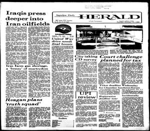 Sapulpa Daily Herald (Sapulpa, Okla.), Vol. 67, No. 27, Ed. 1 Tuesday, October 14, 1980
