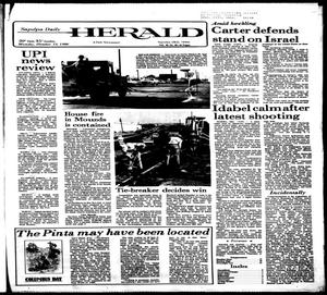 Sapulpa Daily Herald (Sapulpa, Okla.), Vol. 67, No. 26, Ed. 1 Monday, October 13, 1980