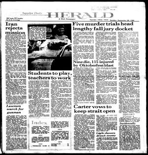 Sapulpa Daily Herald (Sapulpa, Okla.), Vol. 67, No. 13, Ed. 1 Sunday, September 28, 1980