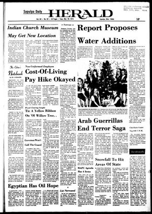 Sapulpa Daily Herald (Sapulpa, Okla.), Vol. 60, No. 82, Ed. 1 Tuesday, December 18, 1973