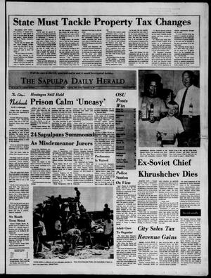 The Sapulpa Daily Herald (Sapulpa, Okla.), Vol. 58, No. 10, Ed. 1 Sunday, September 12, 1971
